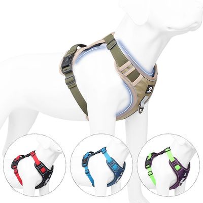 Dog leash explosion-proof big dog chest harness reflective large dog dog leash vest pet leash