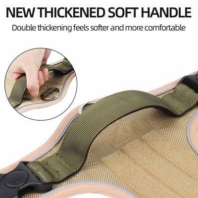 Dog leash explosion-proof big dog chest harness reflective large dog dog leash vest pet leash
