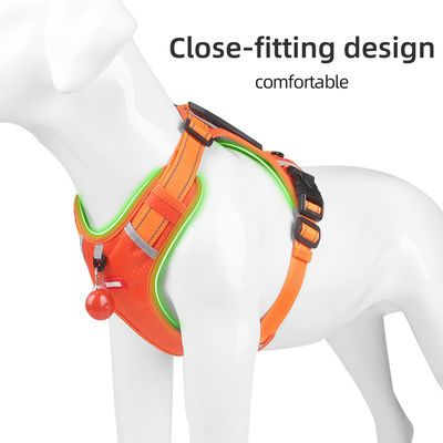 New pet chest harness vest-style reflective large dog chest harness explosion-proof dog traction rope