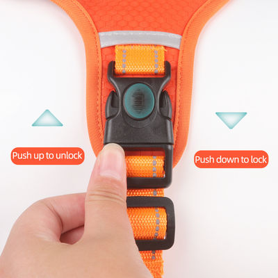 New pet chest harness vest-style reflective large dog chest harness explosion-proof dog traction rope