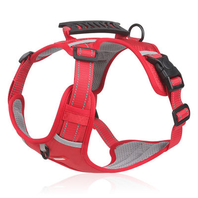 New pet chest harness vest-style reflective large dog chest harness explosion-proof dog traction rope