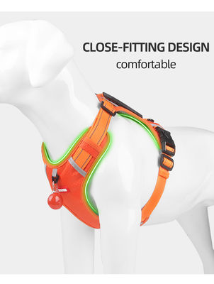 New pet chest harness vest-style reflective large dog chest harness explosion-proof dog traction rope