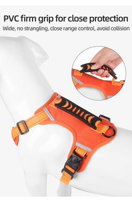 New pet chest harness vest-style reflective large dog chest harness explosion-proof dog traction rope