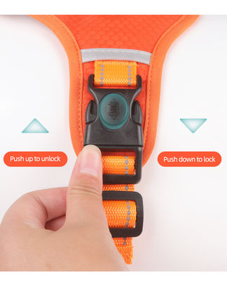 New pet chest harness vest-style reflective large dog chest harness explosion-proof dog traction rope