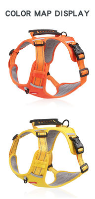 New pet chest harness vest-style reflective large dog chest harness explosion-proof dog traction rope