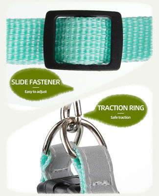 New dog leash small and medium-sized dog chest harness cartoon dinosaur dog walking rope reflective pet chest harness