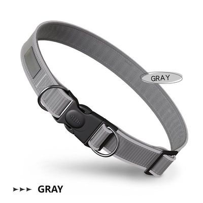 Anti-breakaway dog ​​collar Reflective anti-lost dog collar Adjustable medium and large dog pet collar