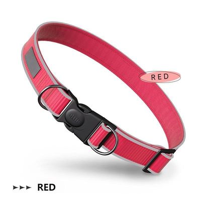 Anti-breakaway dog ​​collar Reflective anti-lost dog collar Adjustable medium and large dog pet collar