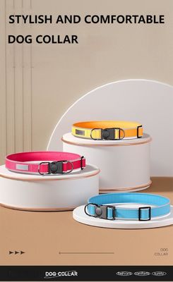 Anti-breakaway dog ​​collar Reflective anti-lost dog collar Adjustable medium and large dog pet collar