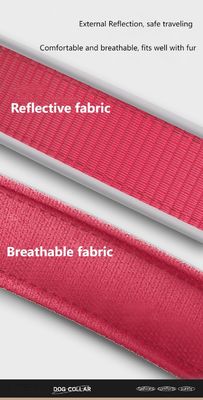 Anti-breakaway dog ​​collar Reflective anti-lost dog collar Adjustable medium and large dog pet collar