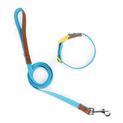 Small and medium-sized dog collar traction set anti-breakaway pet collar dog traction rope