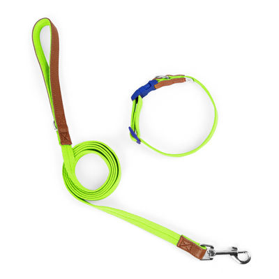 Small and medium-sized dog collar traction set anti-breakaway pet collar dog traction rope