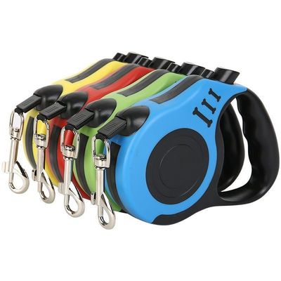 Retractable leash Nylon automatic retractable pet leash pet supplies